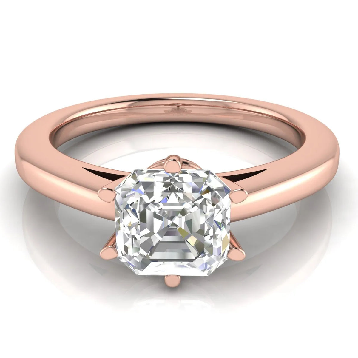 Classic Six-Prong Solitaire Ring