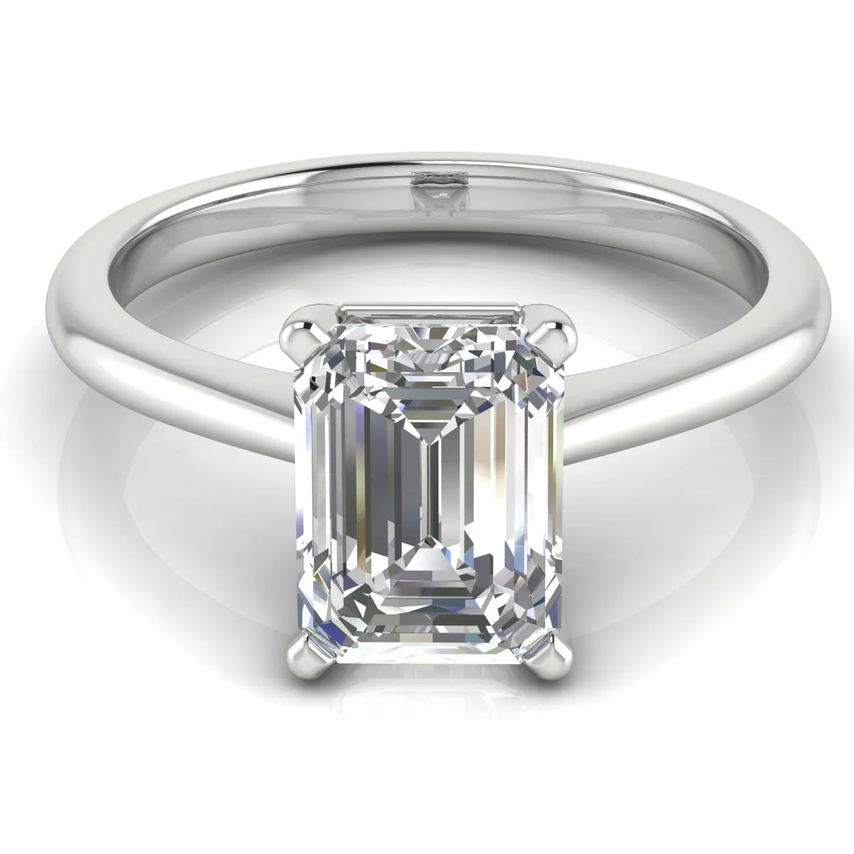 Timeless Four-Prong Solitaire Ring