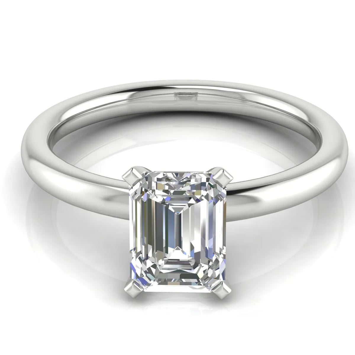 Classic Solitaire Ring with Timeless Elegance