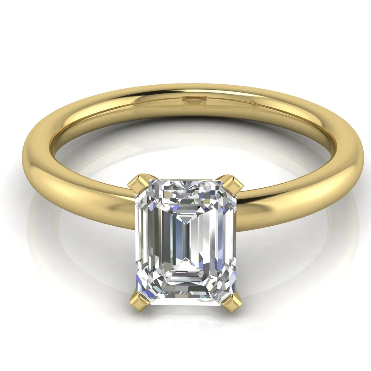 Classic Solitaire Ring with Timeless Elegance