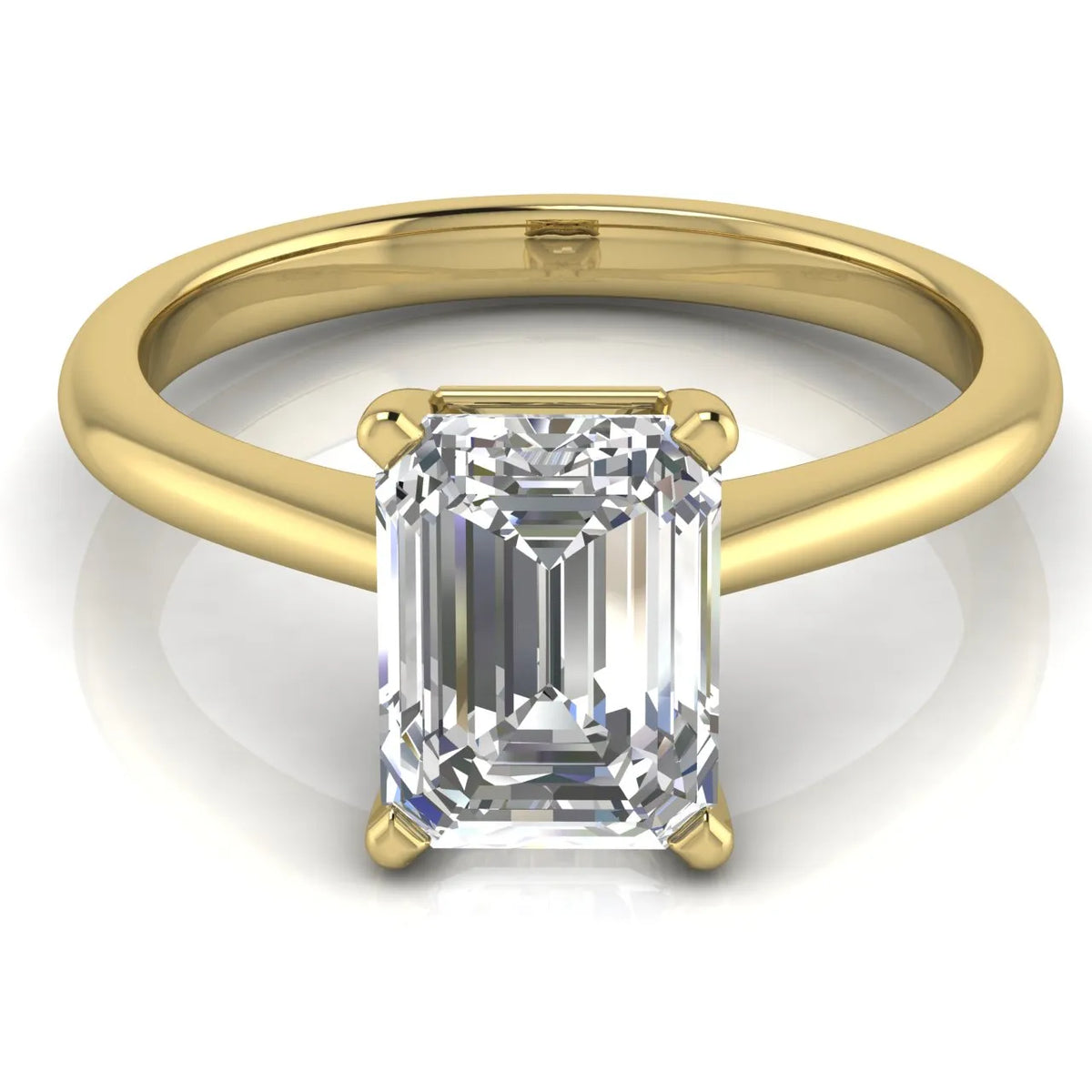 Timeless Four-Prong Solitaire Ring