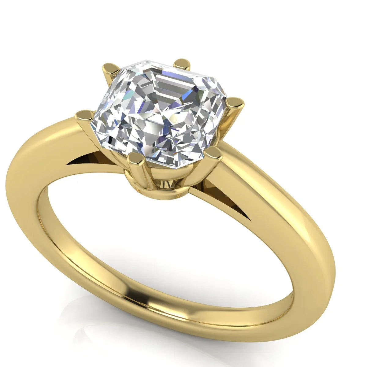 Classic Six-Prong Solitaire Ring