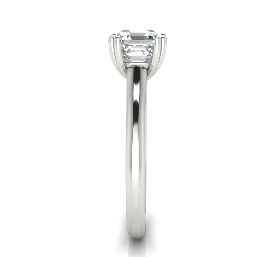 Elegant Solitaire Ring with Refined Prong Setting