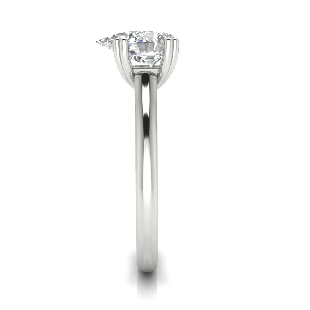 Elegant Solitaire Ring with Refined Prong Setting
