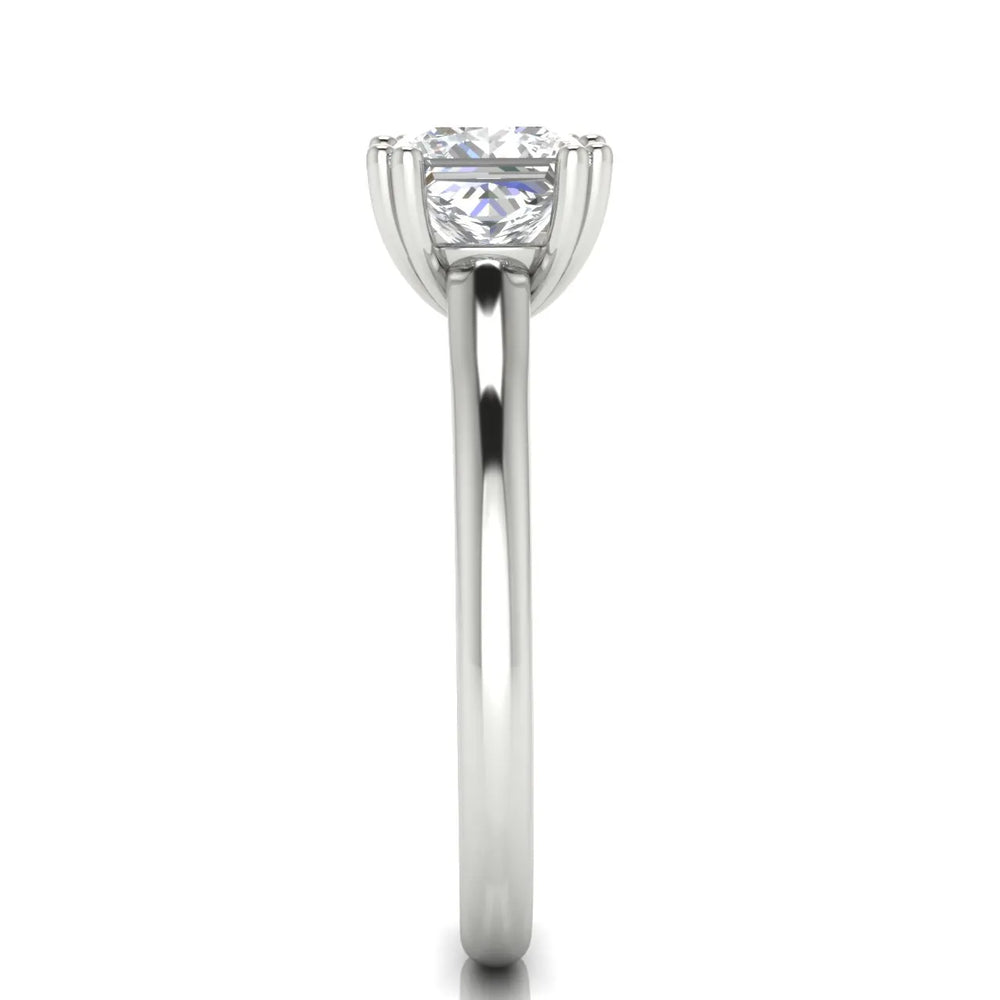 Elegant Solitaire Ring with Refined Prong Setting