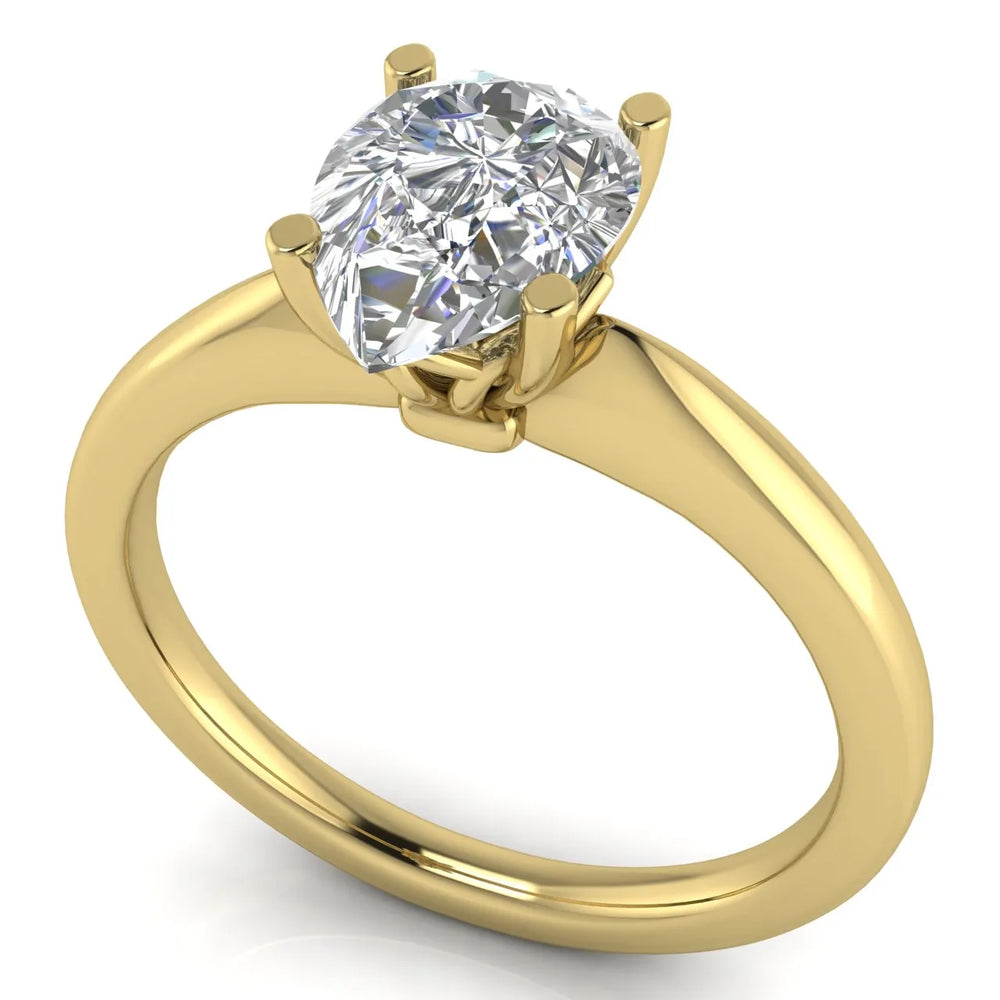 Elegant Solitaire Ring with Timeless Appeal