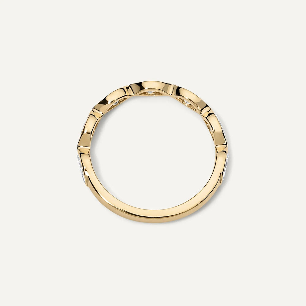 Pear Labgrown Wedding Band Women Labgrown Band