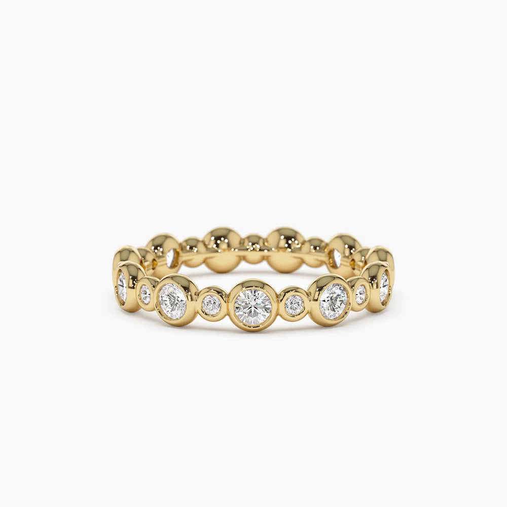 Bubble Labgrown Wedding Band