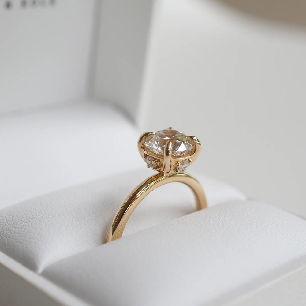Round Brilliant Cut Labgrown Engagement Ring