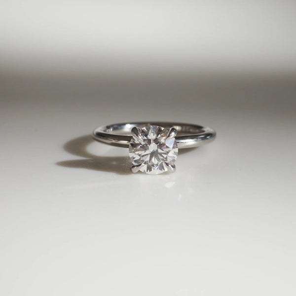 Round Brilliant Cut Labgrown Engagement Ring