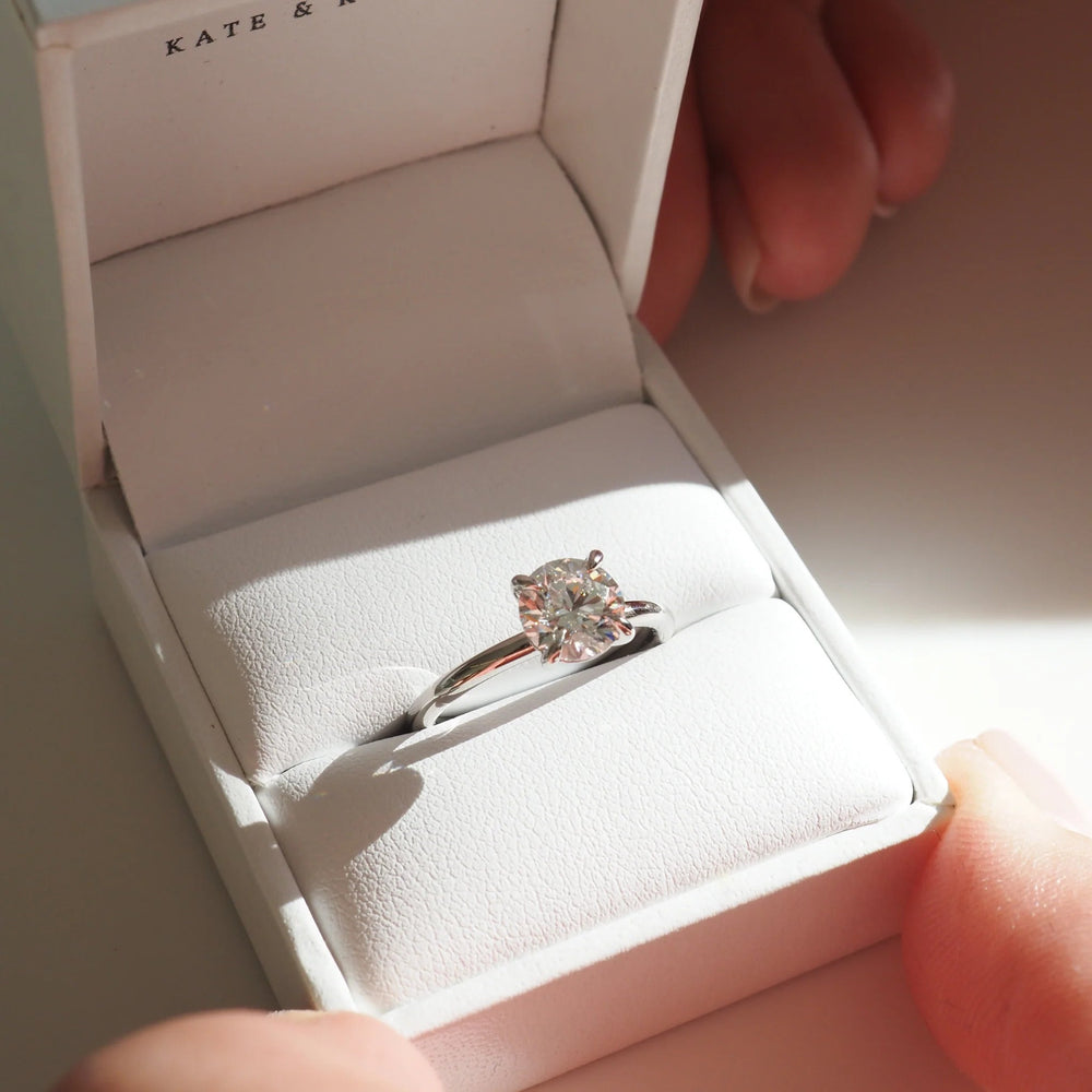 Round Brilliant Cut Labgrown Engagement Ring