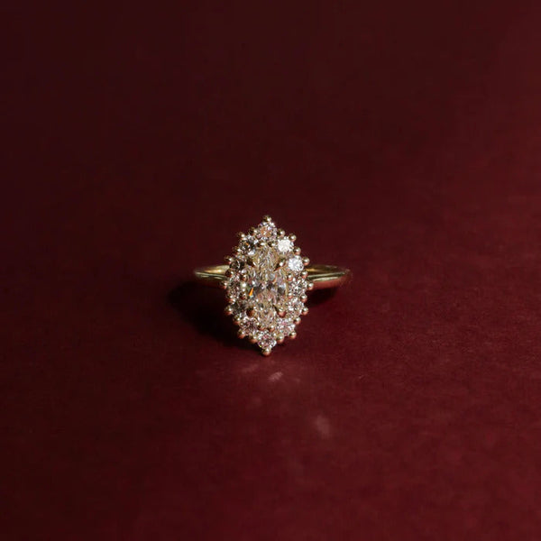 Marquise Cut Labgrown Engagement Ring