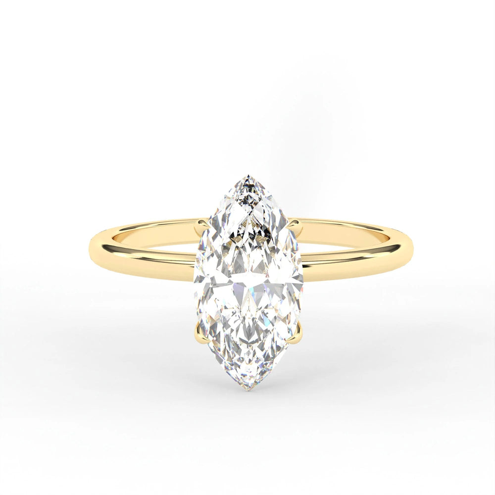 Marquise Cut Labgrown Engagement Ring