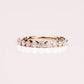2.50 mm Half eternity Lab Grown Diamond Band