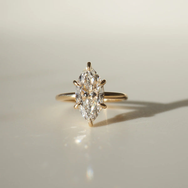 Marquise Cut Labgrown Engagement Ring