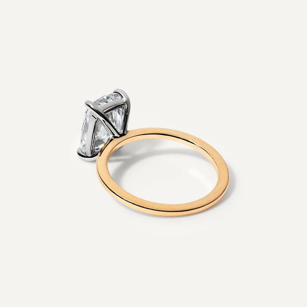 Cushion Cut Labgrown Engagement Ring