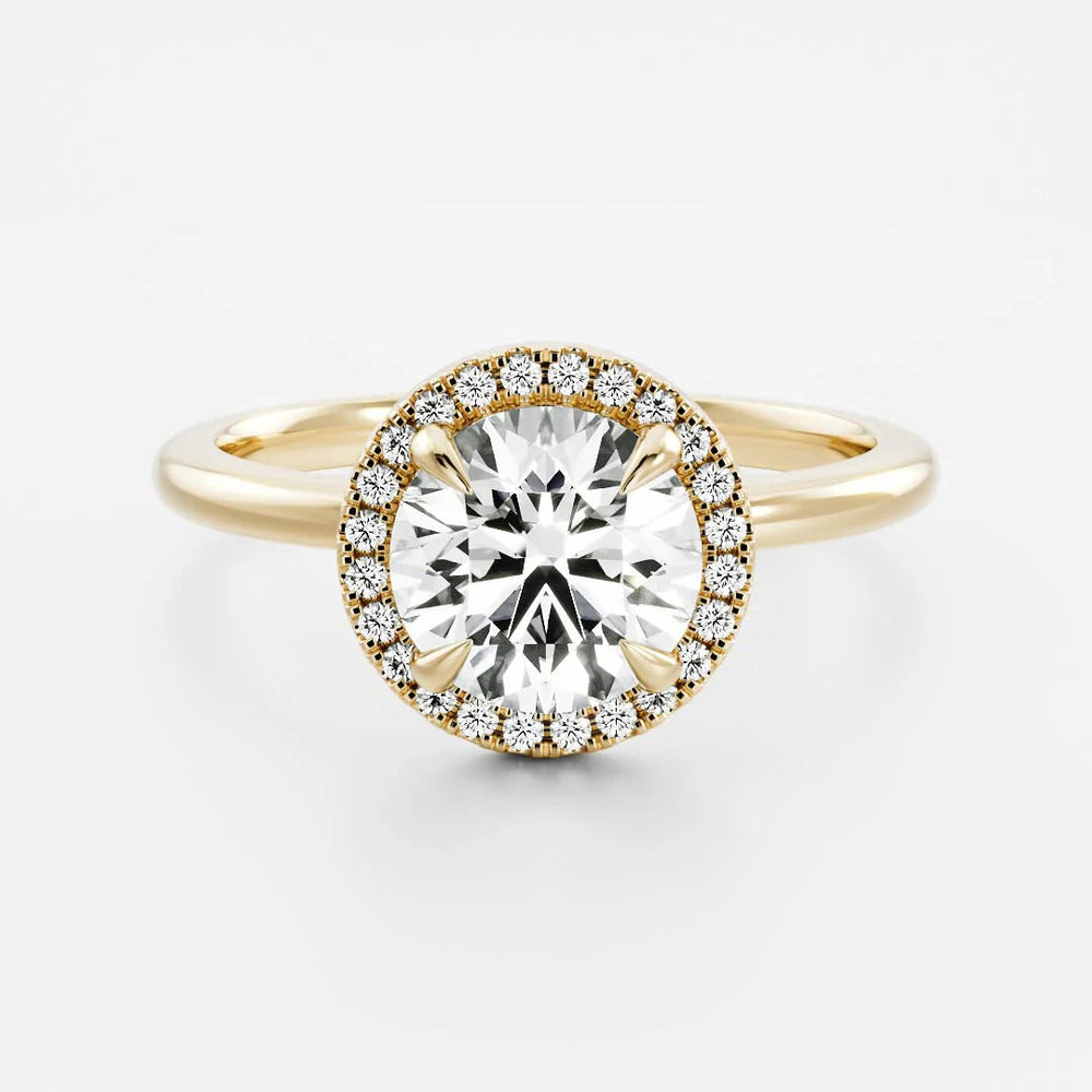 Round Brilliant Cut Labgrown Engagement Ring