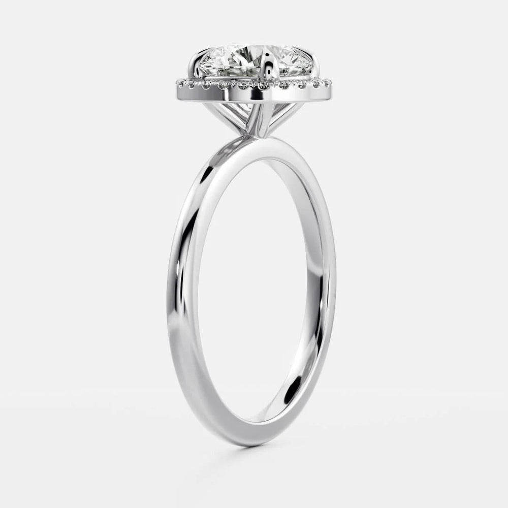 Round Brilliant Cut Labgrown Engagement Ring