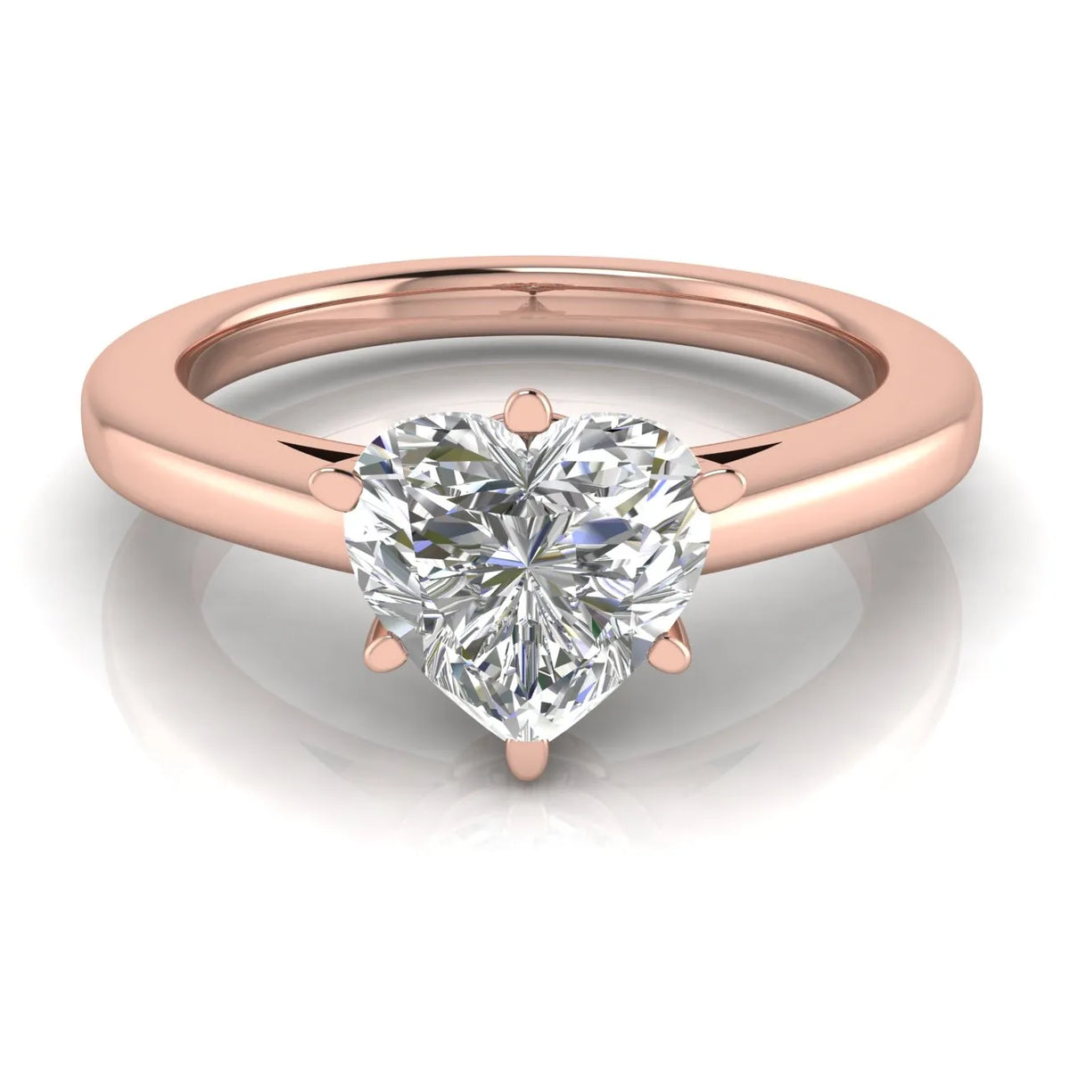 Classic Six-Prong Solitaire Ring