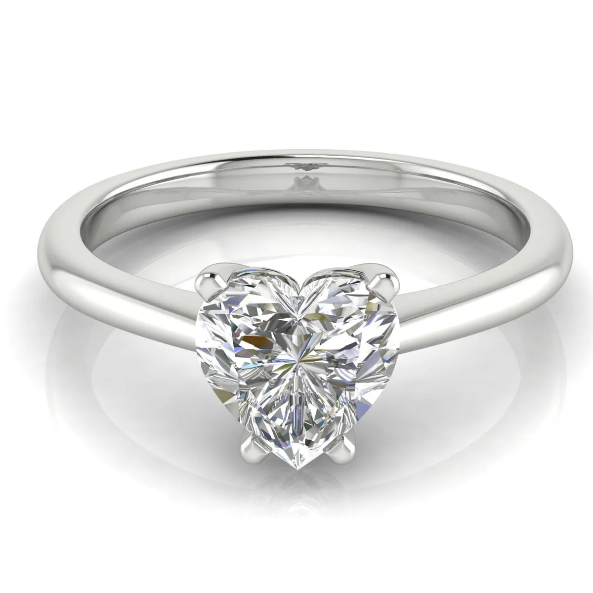 Timeless Four-Prong Solitaire Ring
