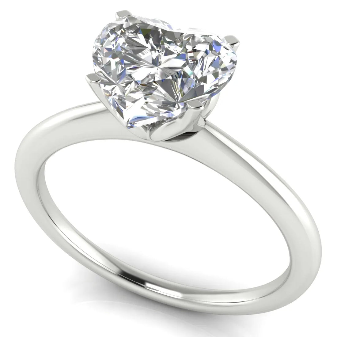 Classic Solitaire Ring with Minimalist Design