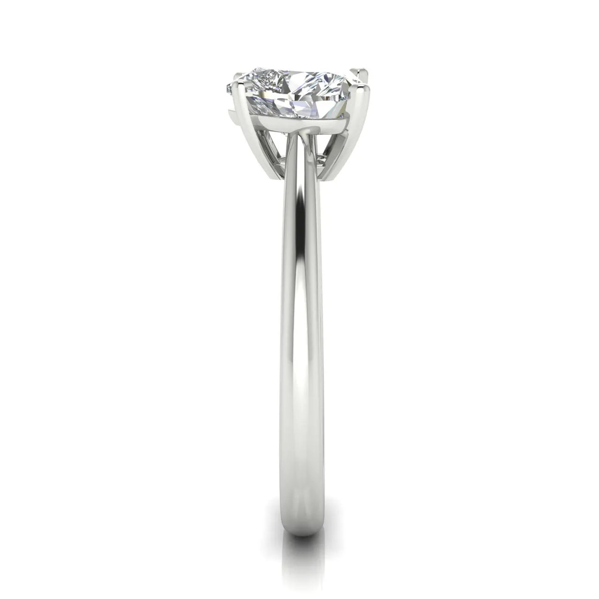 Timeless Four-Prong Solitaire Ring