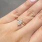 0.50ct Marquise Lab Diamond Accent Engagement Ring | IGI Certified | DEF VVS–VS | Custom Gold