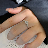 1.20ct Cushion Lab Diamond Basket Solitaire Ring | Pavé Setting | IGI Certified | Custom Gold