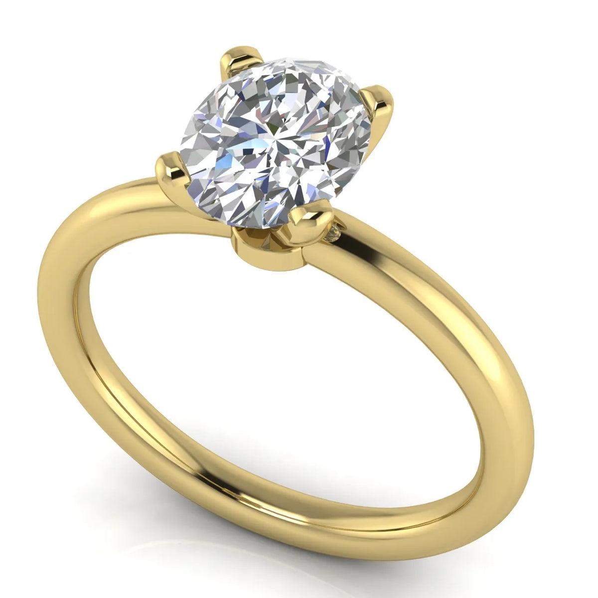 Classic Solitaire Ring with Timeless Elegance