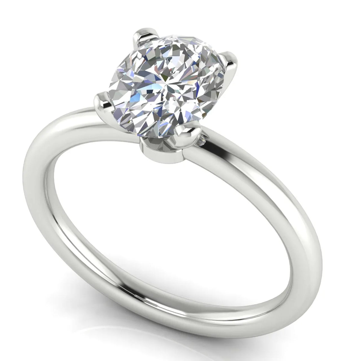 Classic Solitaire Ring with Timeless Elegance