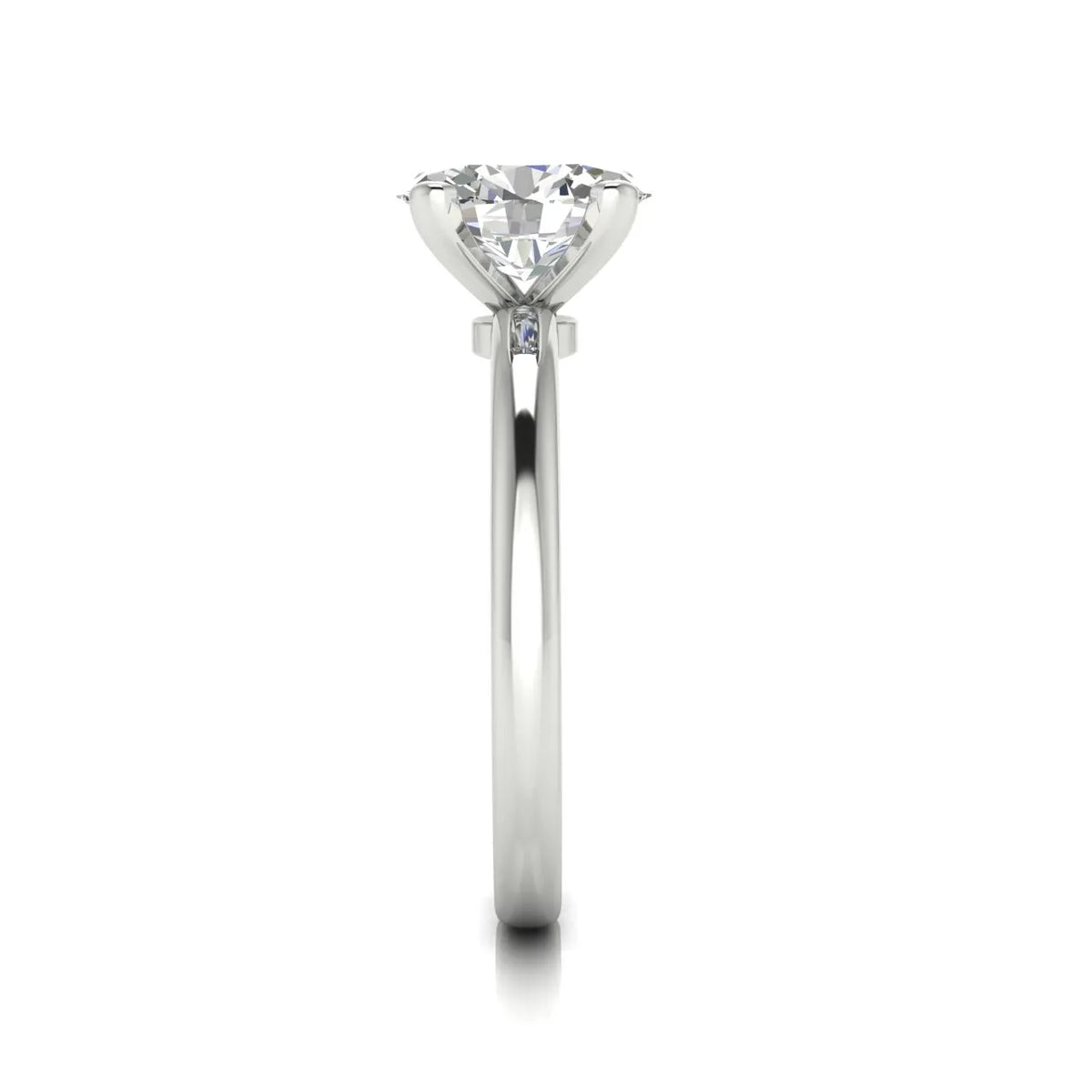 Classic Solitaire Ring with Timeless Elegance