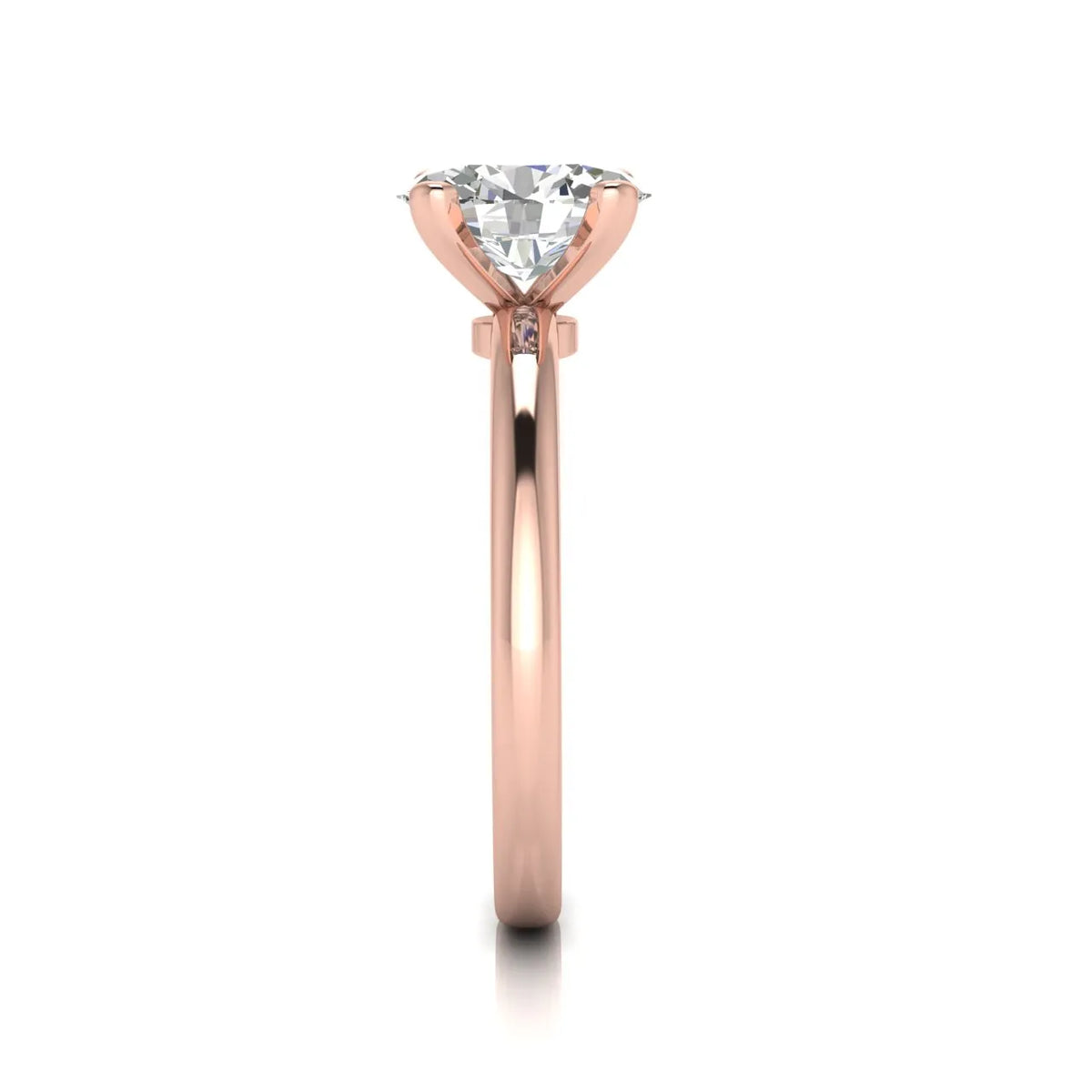 Classic Solitaire Ring with Timeless Elegance
