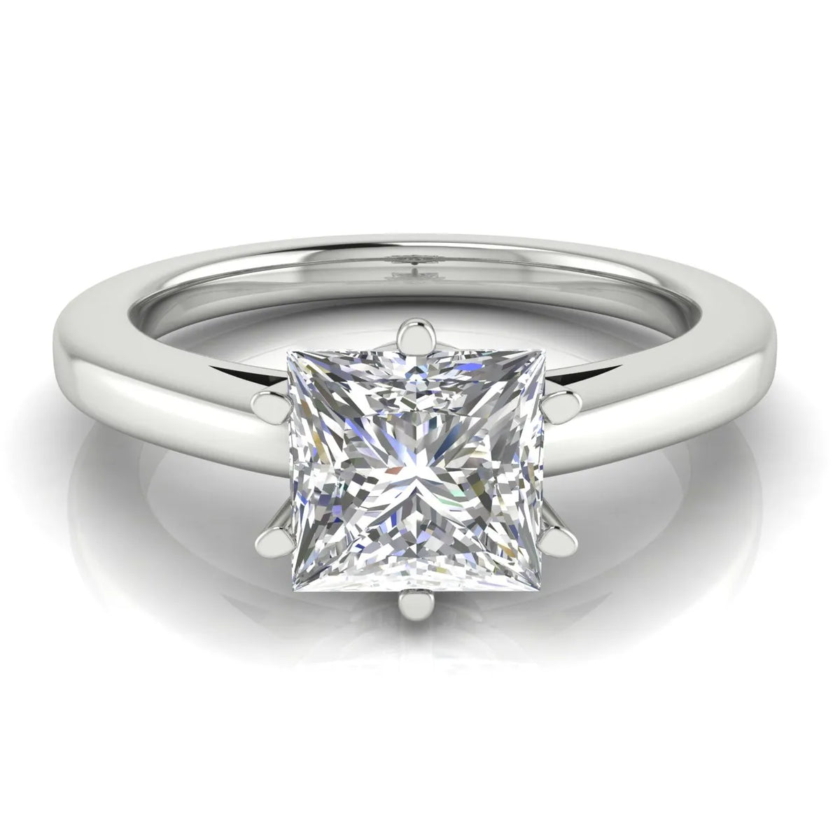 Classic Six-Prong Solitaire Ring