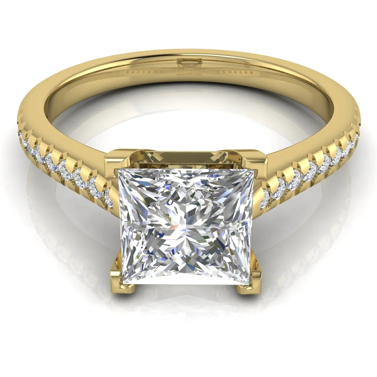 Timeless Accent Engagement Ring