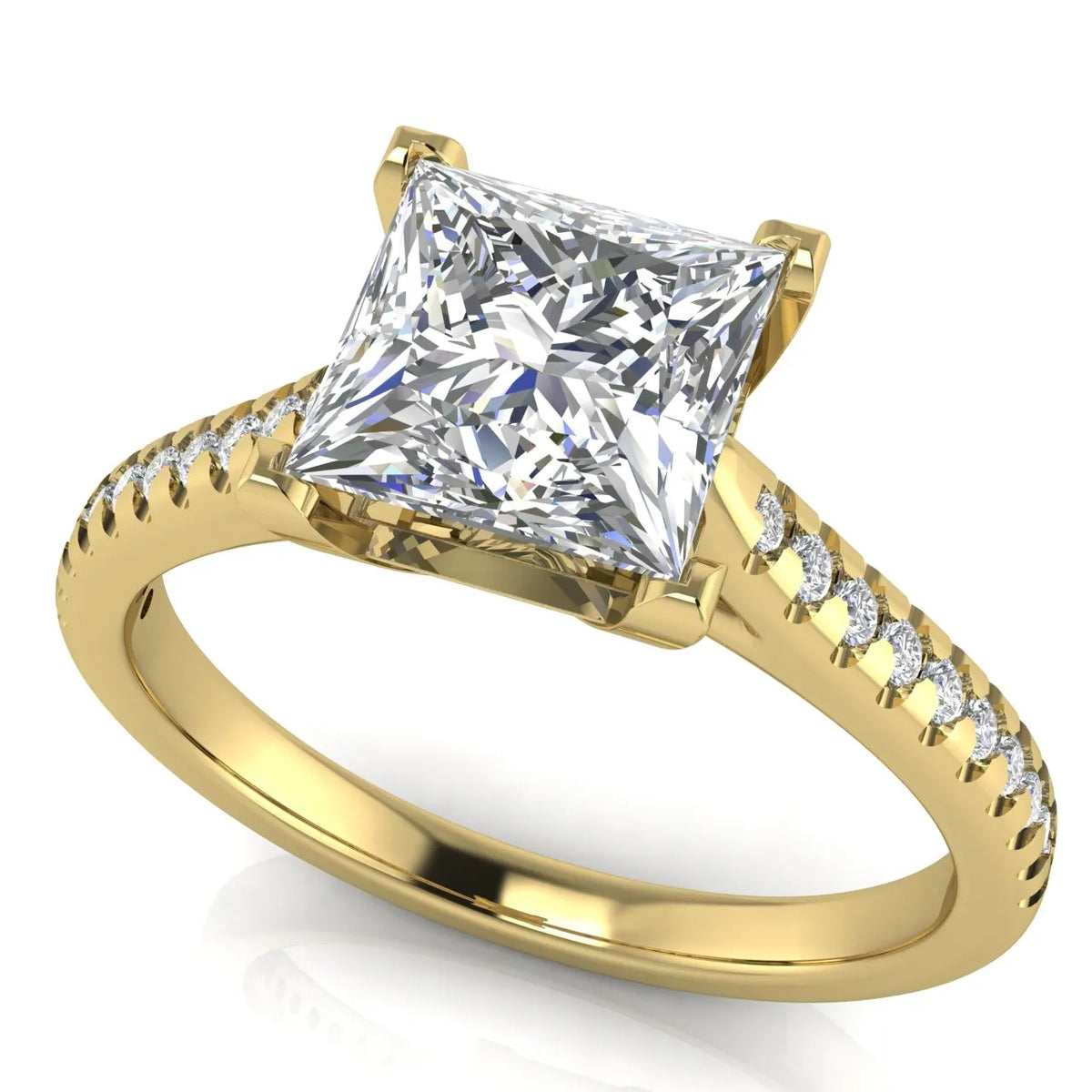 Timeless Accent Engagement Ring