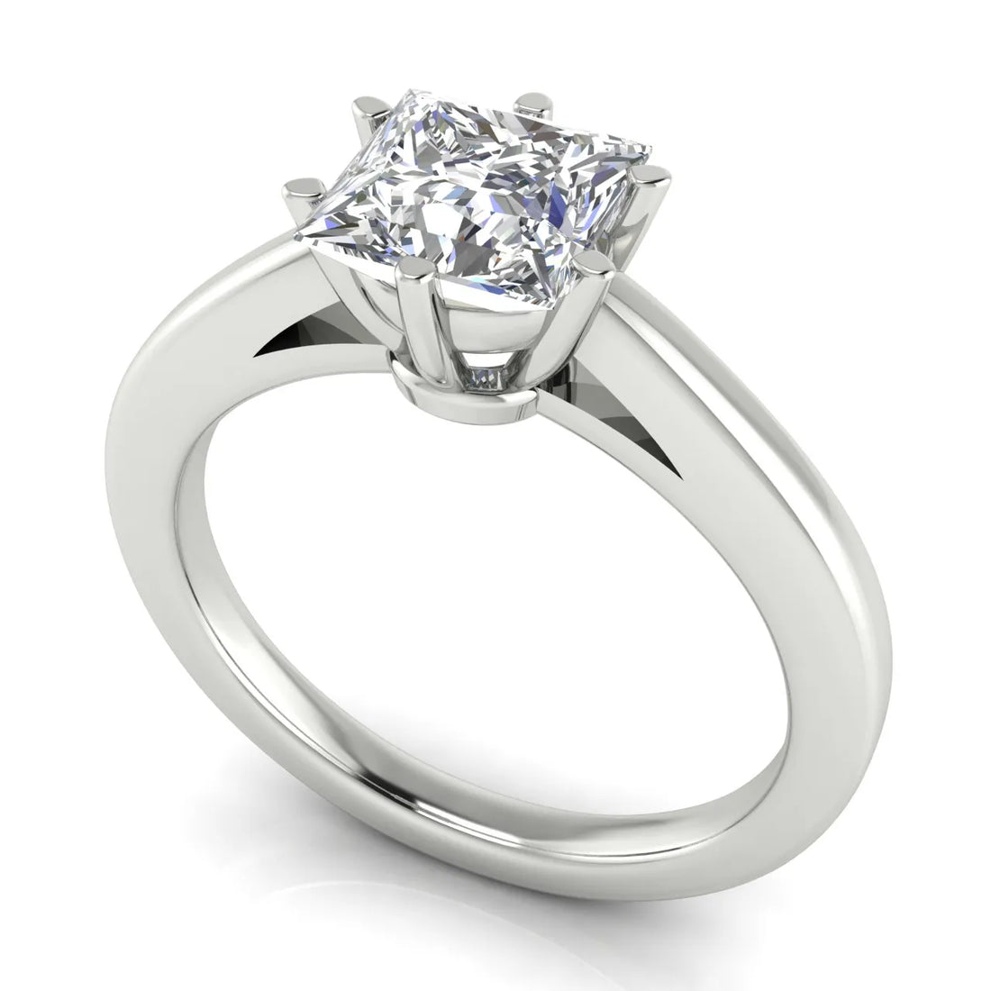 Classic Six-Prong Solitaire Ring