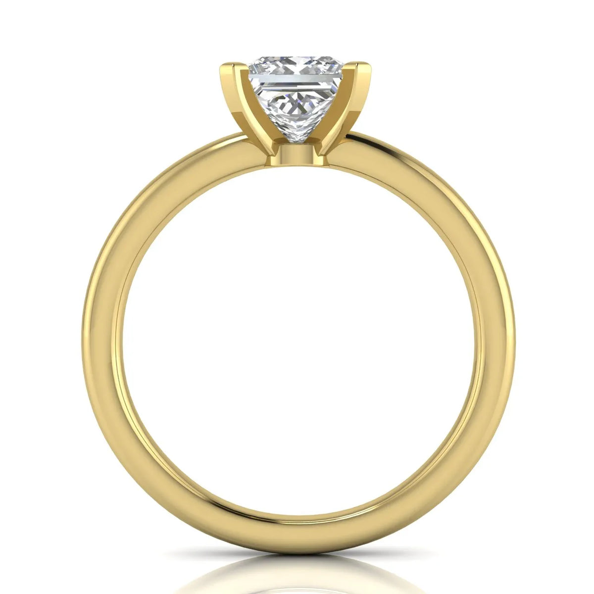 Classic Solitaire Ring with Timeless Elegance