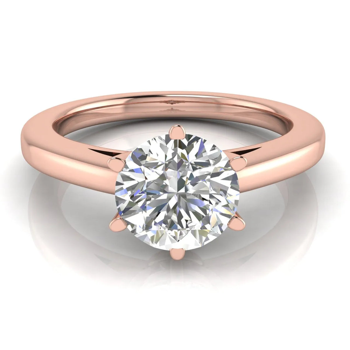 Elegant Solitaire Engagement Ring