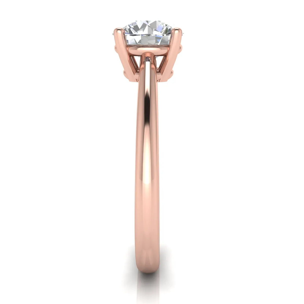 Timeless Four-Prong Solitaire Ring