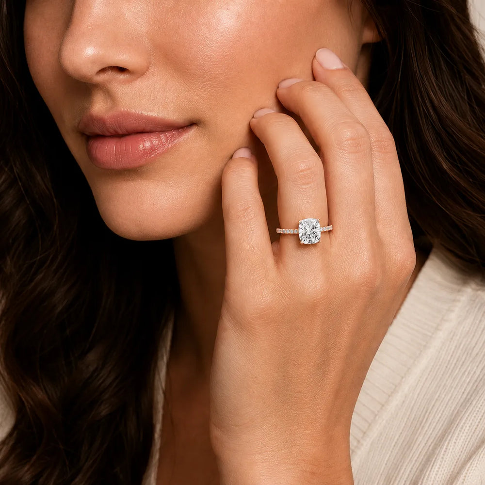 The Imperial Reflection  Engagement Ring