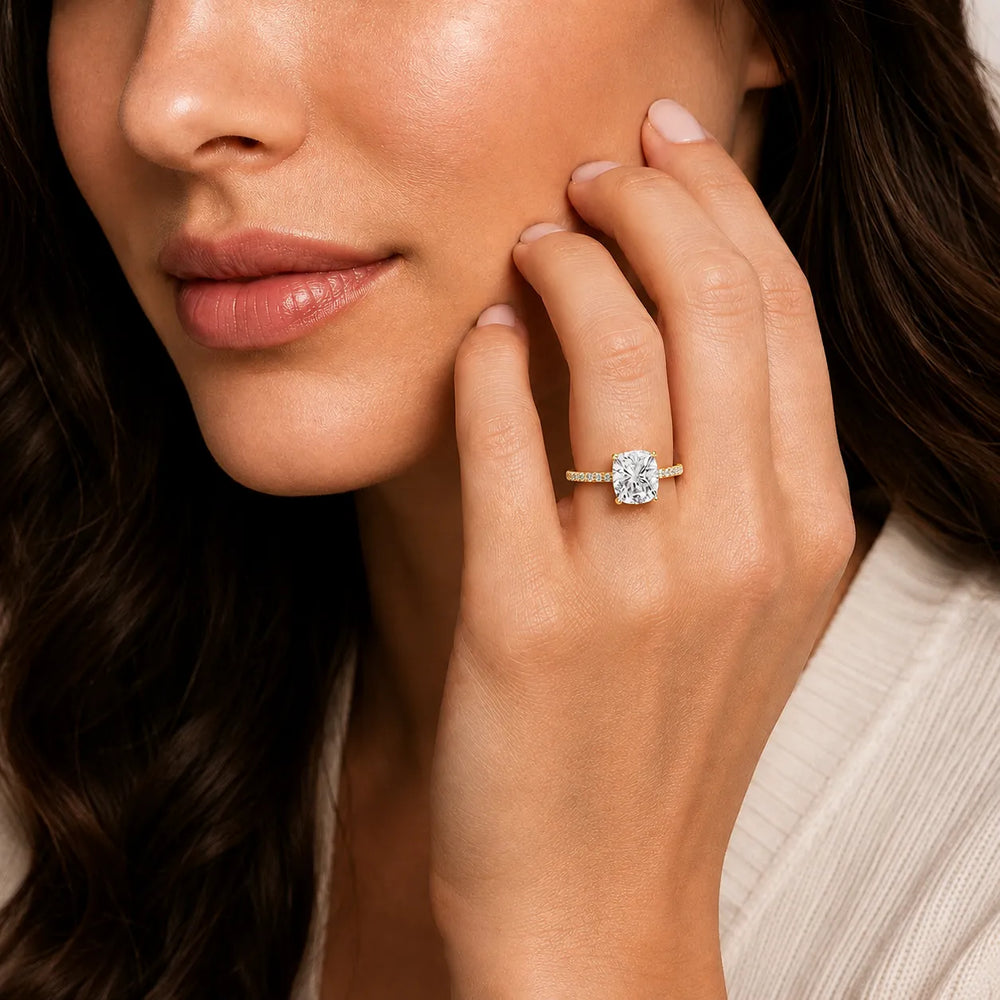 The Imperial Reflection  Engagement Ring