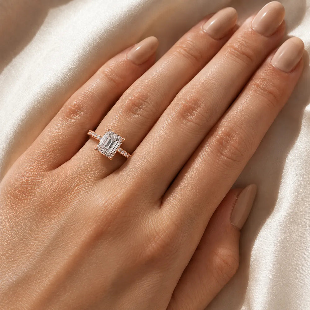 The Imperial Reflection  Engagement Ring