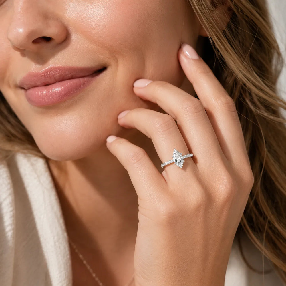 The Imperial Reflection  Engagement Ring