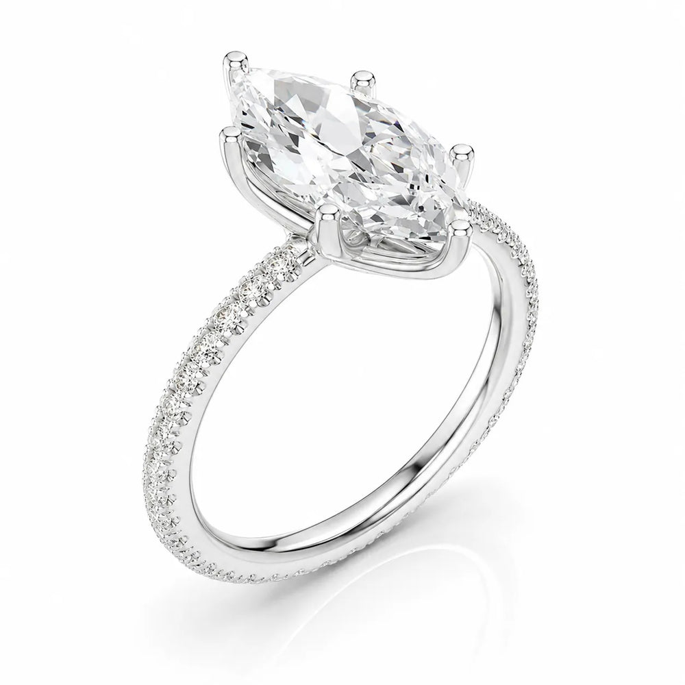 The Imperial Reflection  Engagement Ring