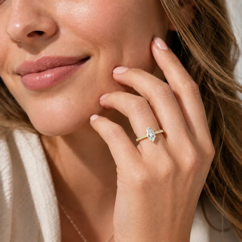 The Imperial Reflection  Engagement Ring