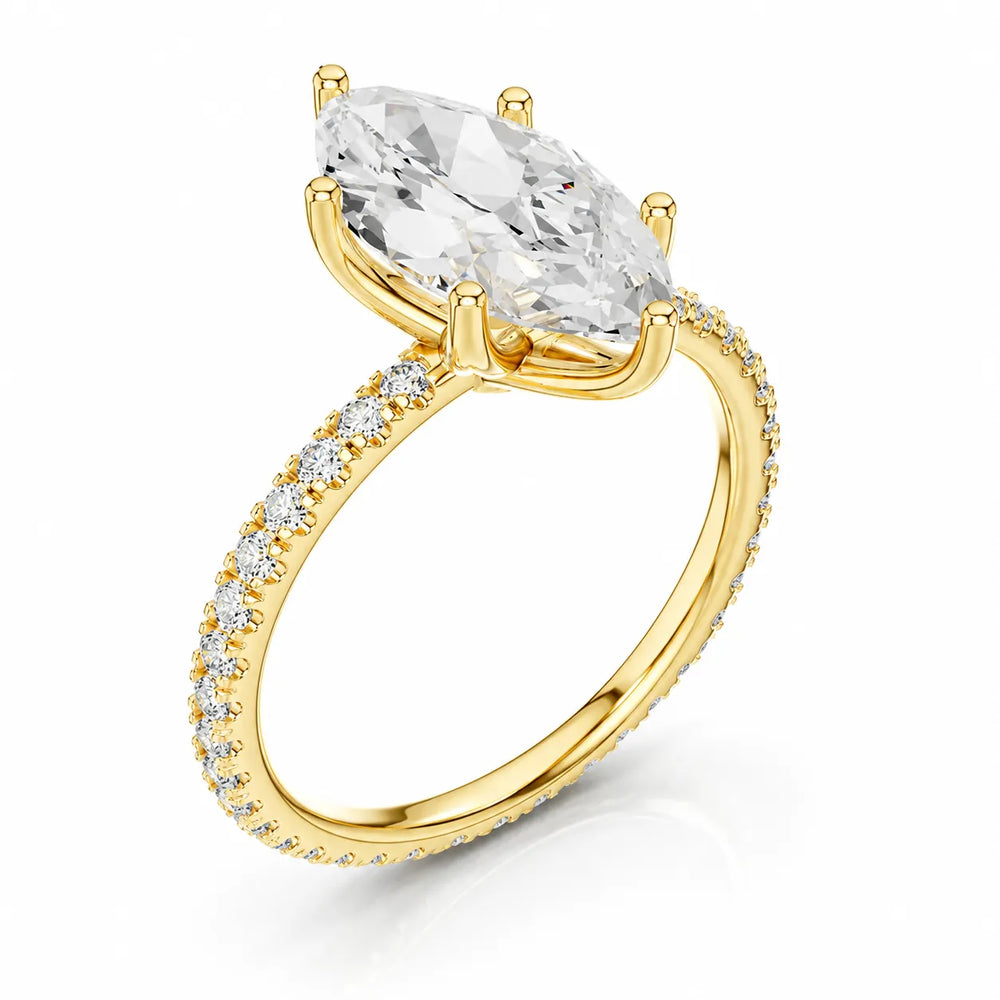 The Imperial Reflection  Engagement Ring