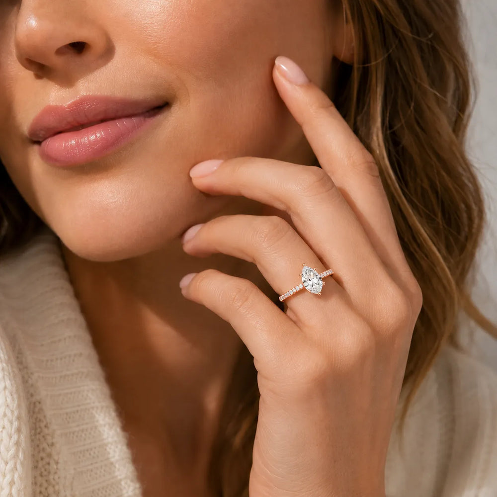 The Imperial Reflection  Engagement Ring