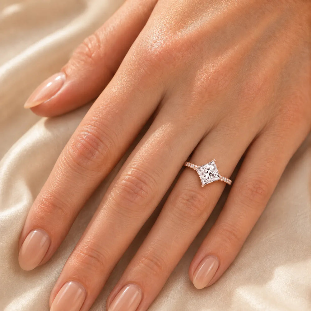 The Imperial Reflection  Engagement Ring