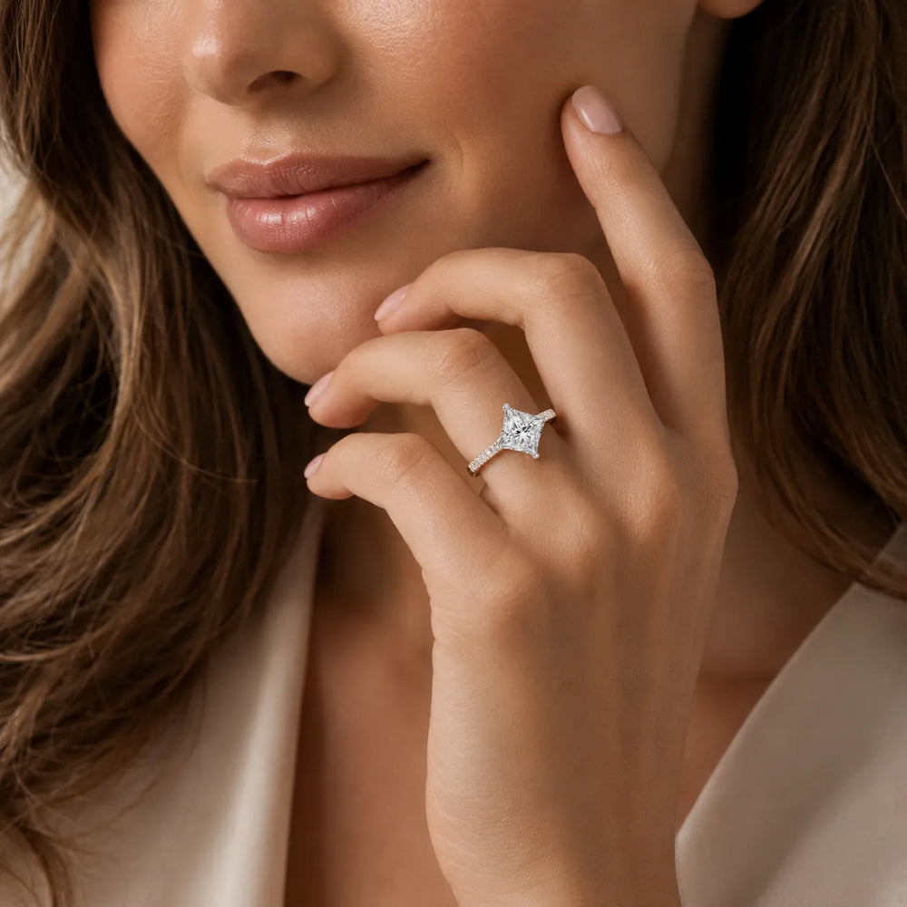 The Imperial Reflection  Engagement Ring