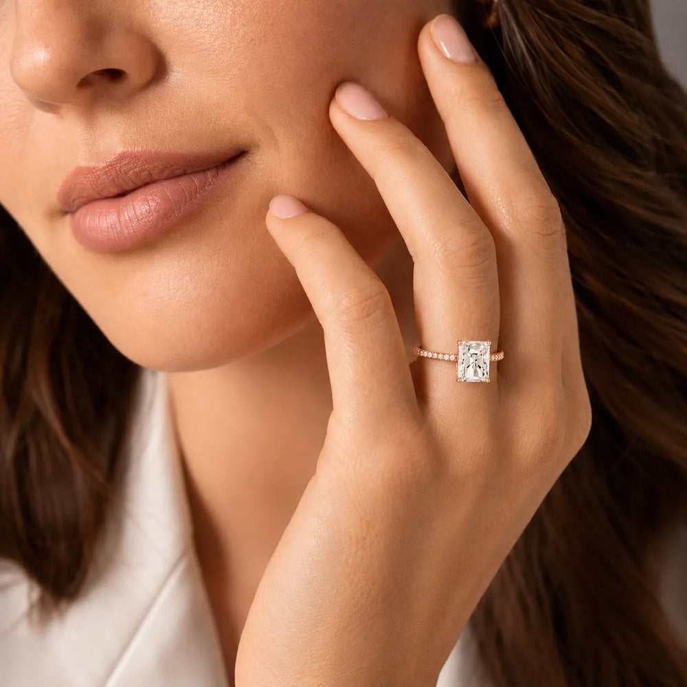 The Imperial Reflection  Engagement Ring